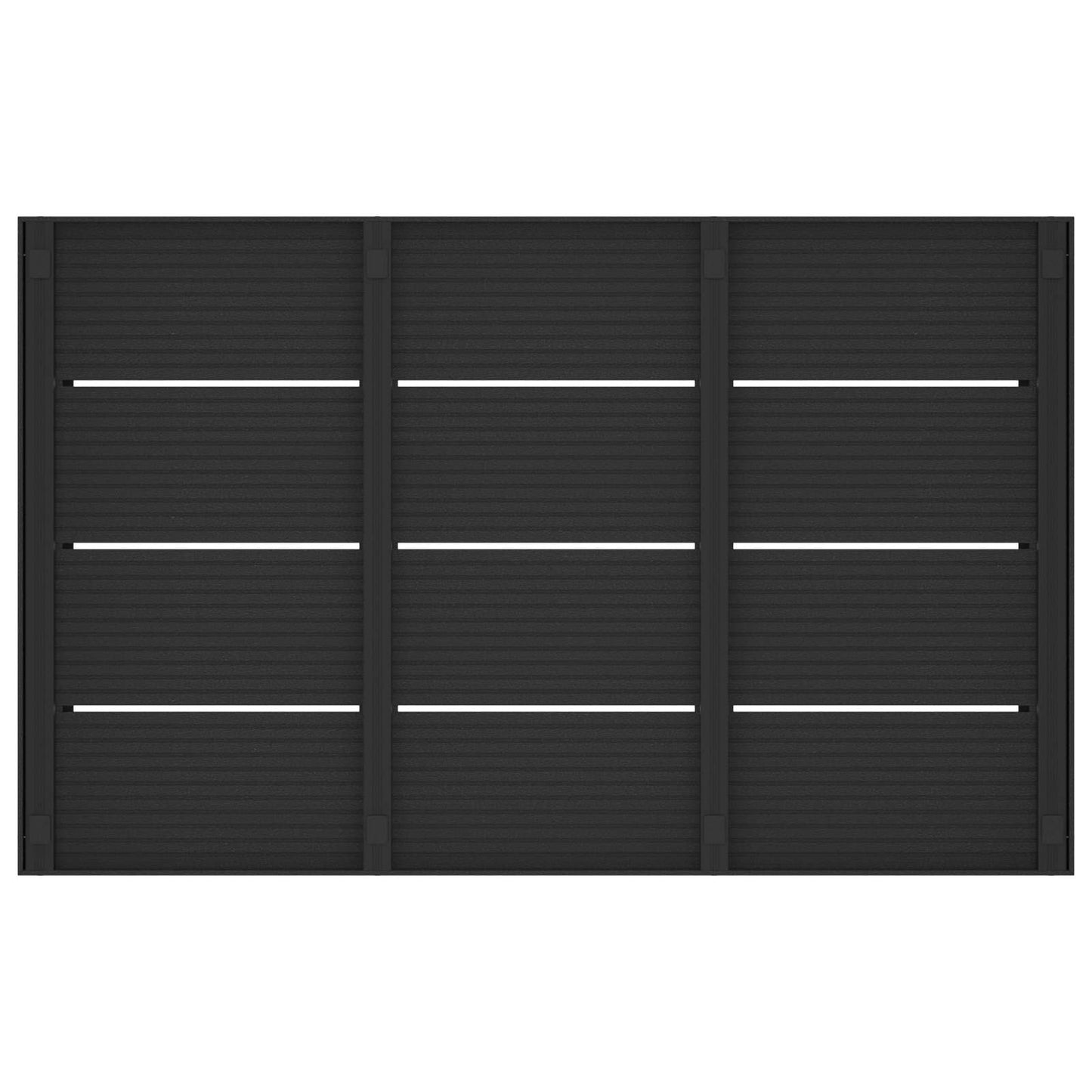 Duschsockelplatte Schwarz 101 X 63 X 5,5 Cm Wpc