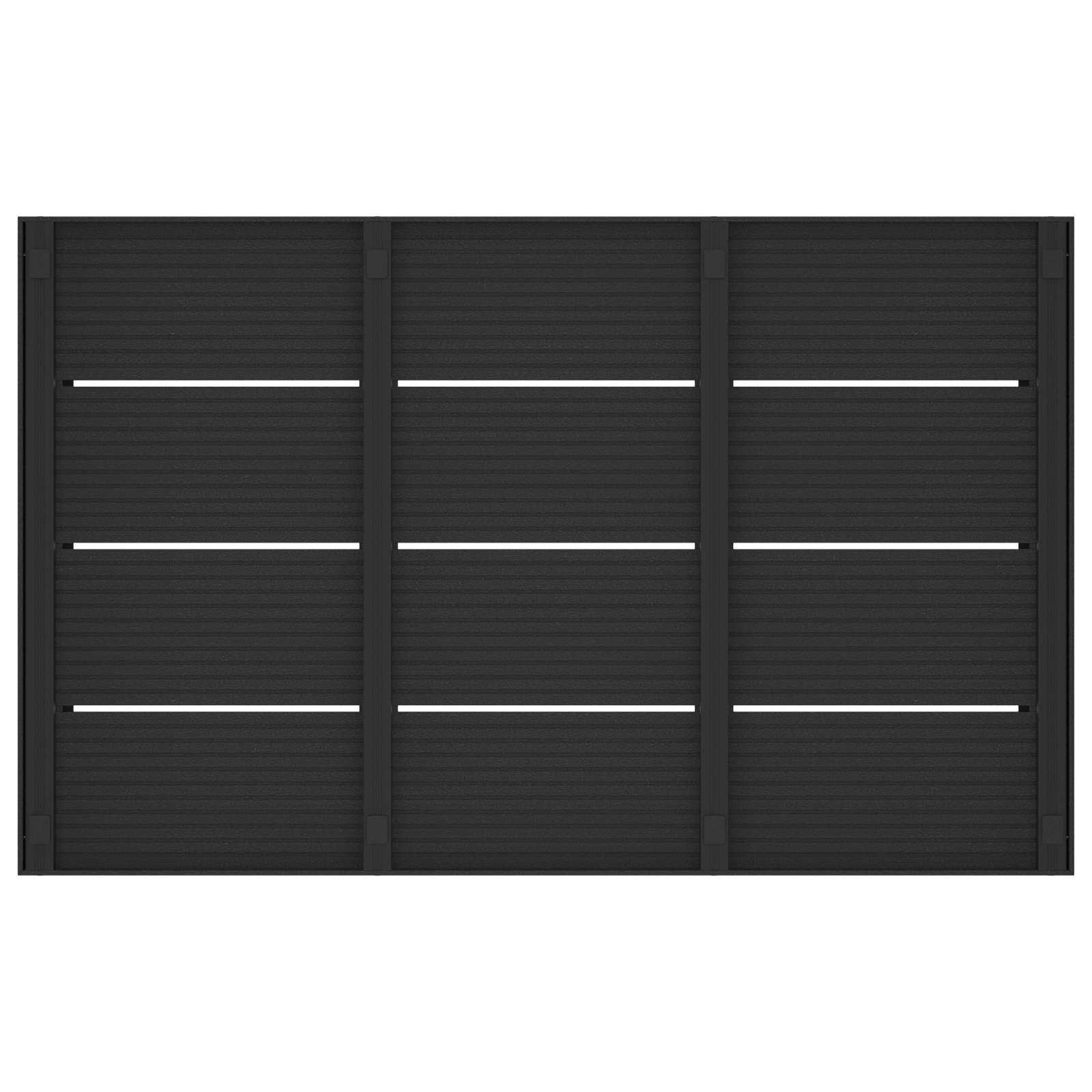 Duschsockelplatte Schwarz 101 X 63 X 5,5 Cm Wpc