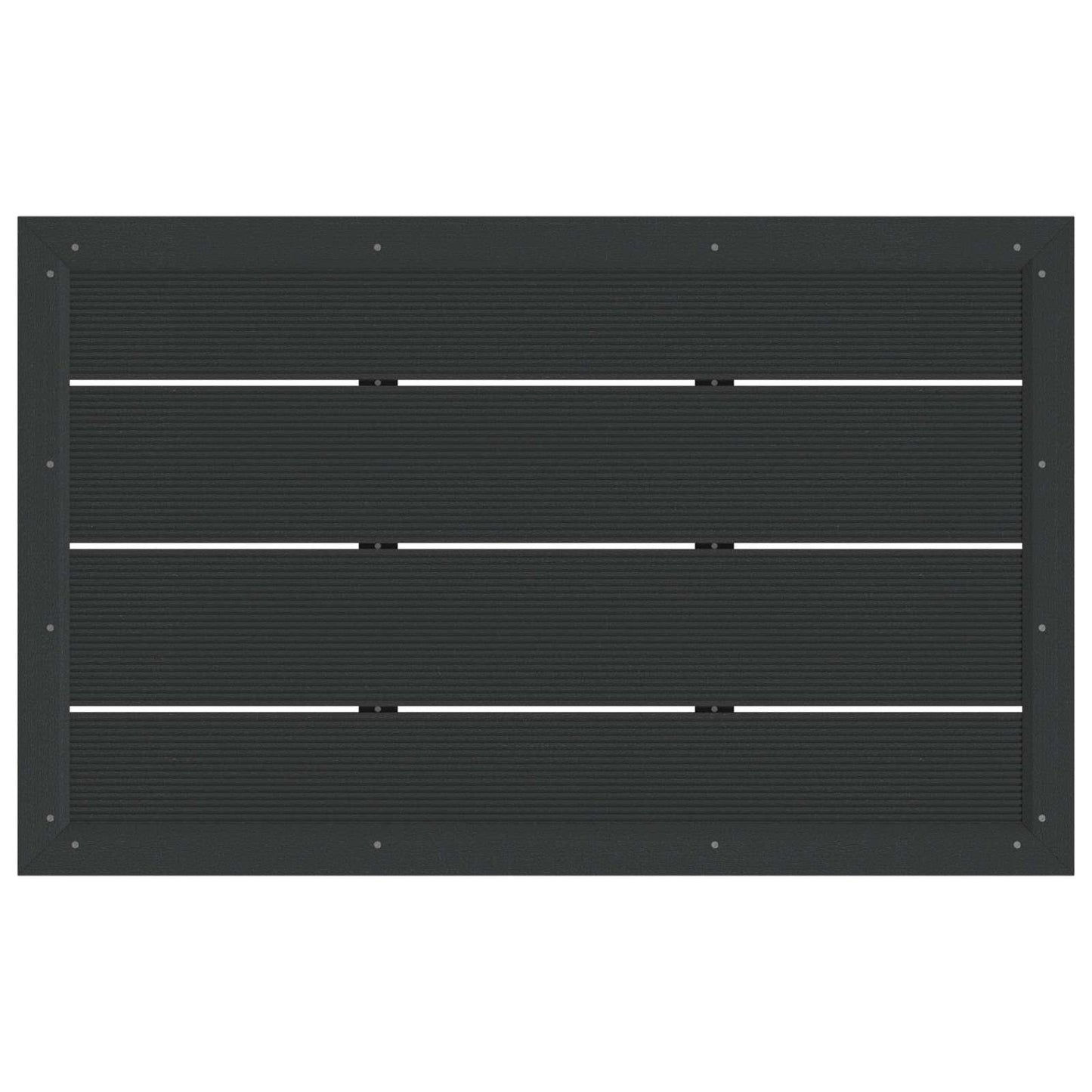 Duschsockelplatte Schwarz 101 X 63 X 5,5 Cm Wpc