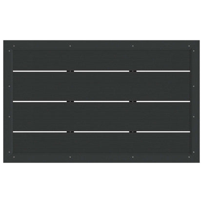 Duschsockelplatte Schwarz 101 X 63 X 5,5 Cm Wpc