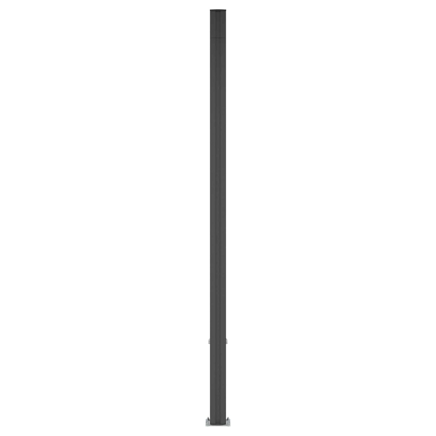 Zaunelement Wpc Und Aluminium