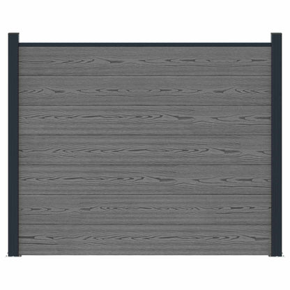 Zaunelement Wpc Und Aluminium
