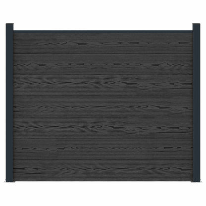 Zaunelement Wpc Und Aluminium