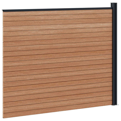 Zaunelement Wpc Und Aluminium
