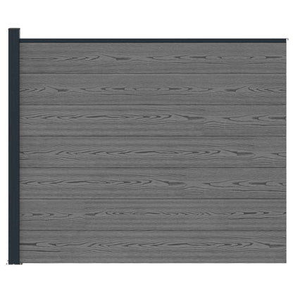 Zaunelement Wpc Und Aluminium