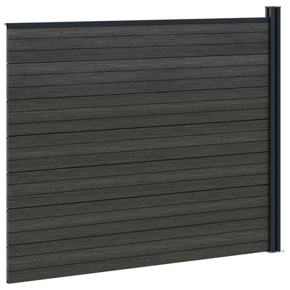 Zaunelement Wpc Und Aluminium