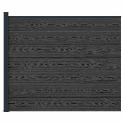 Zaunelement Wpc Und Aluminium