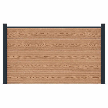 Zaunelement Wpc Und Aluminium