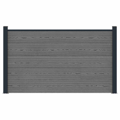 Zaunelement Wpc Und Aluminium