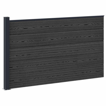Zaunelement Wpc Und Aluminium