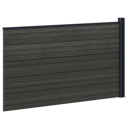 Zaunelement Wpc Und Aluminium