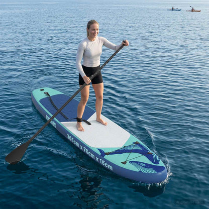Aufblasbares Stand Up Paddle Board Apex Blau