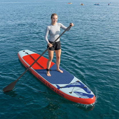 Aufblasbares Stand Up Paddle Board Apex Blau