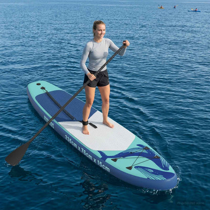 Aufblasbares Stand Up Paddle Board Apex Blau
