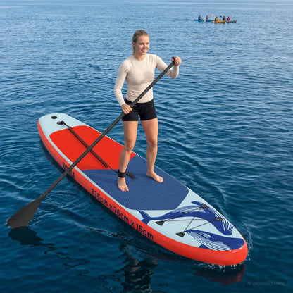 Aufblasbares Stand Up Paddle Board Apex Blau