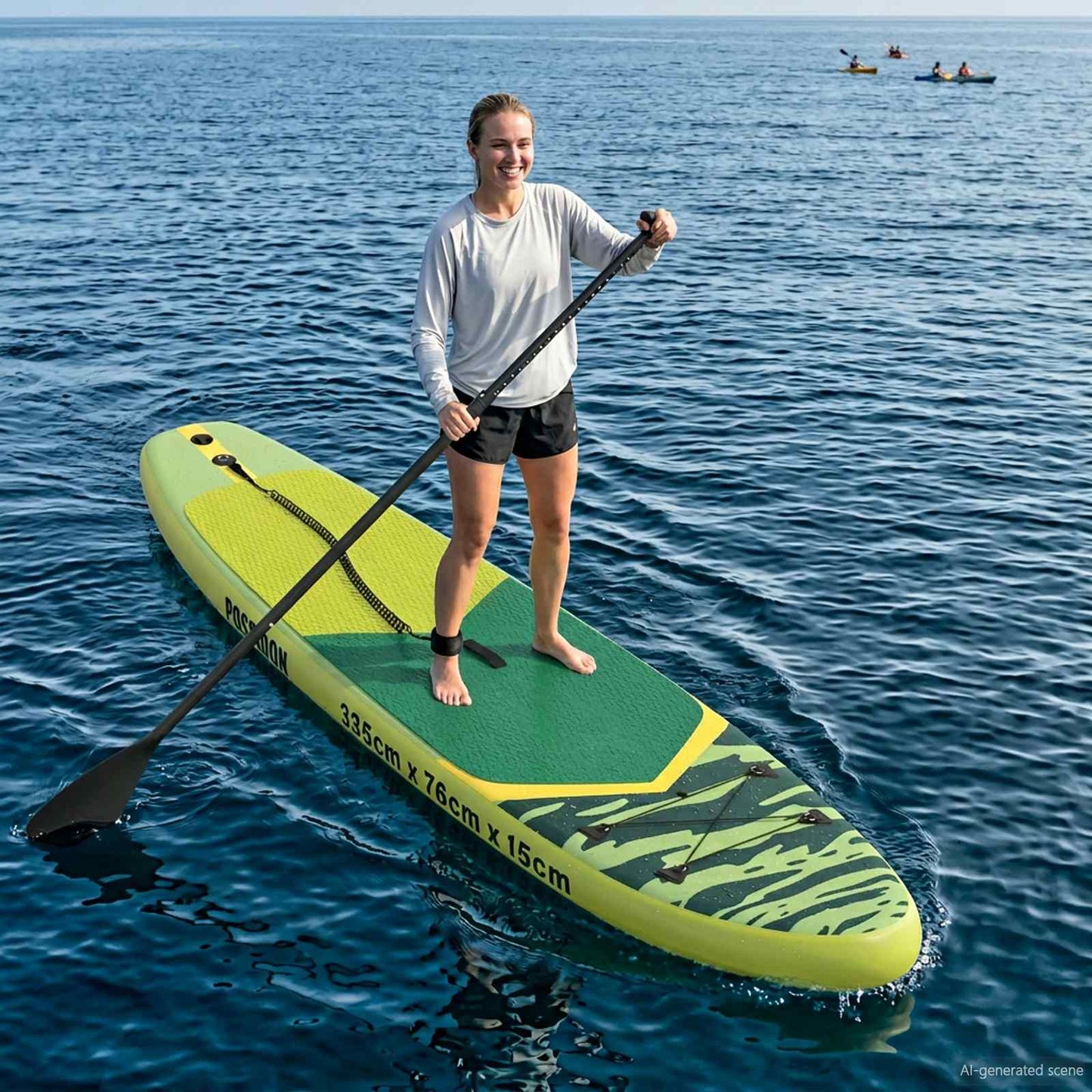 Aufblasbares Stand Up Paddle Board Apex Blau