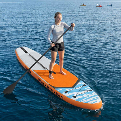 Aufblasbares Stand Up Paddle Board Apex Blau