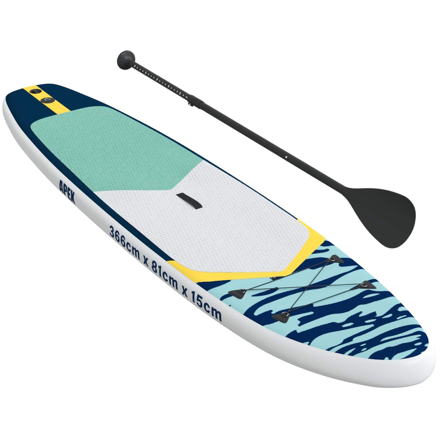 Aufblasbares Stand Up Paddle Board Apex Blau