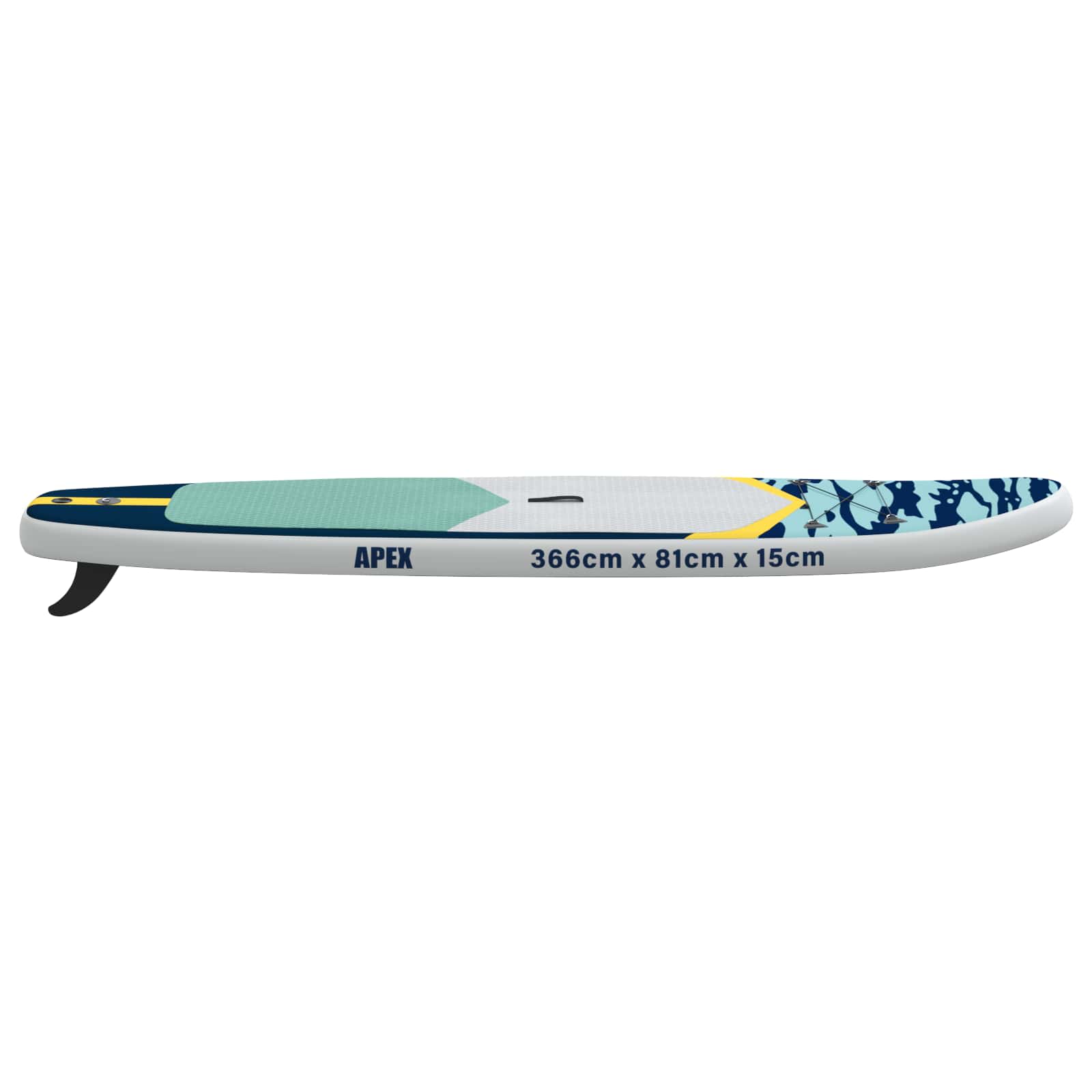 Aufblasbares Stand Up Paddle Board Apex Blau