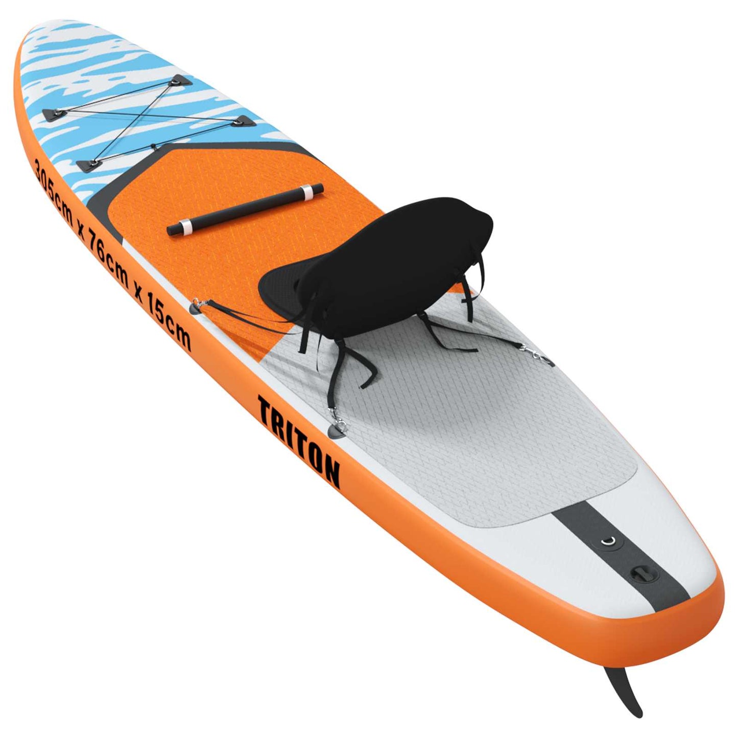 Sup Board Mit Sitz 2-In-1 Triton 305 X 76 X 15 Cm Blau Für