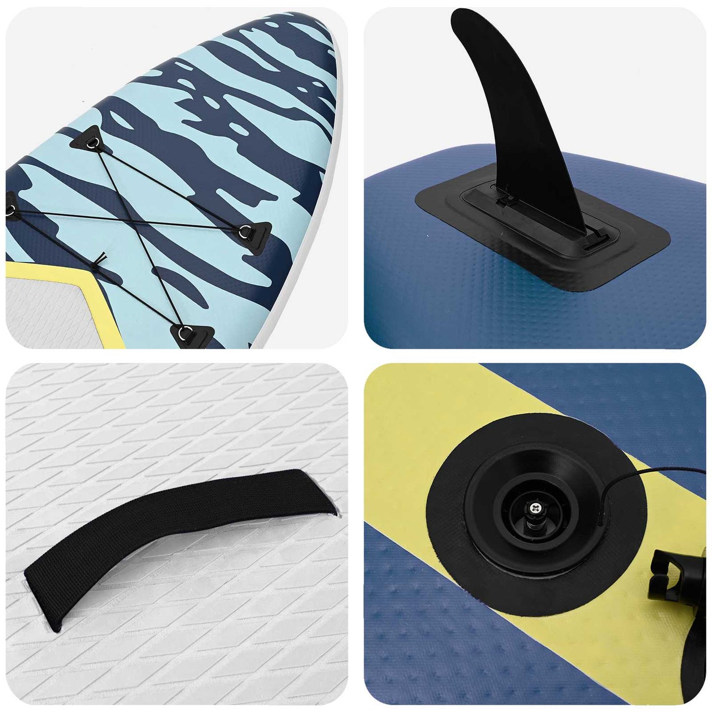 Sup Board Mit Sitz 2-In-1 Apex 305 X 76 X 15 Cm Blau Für