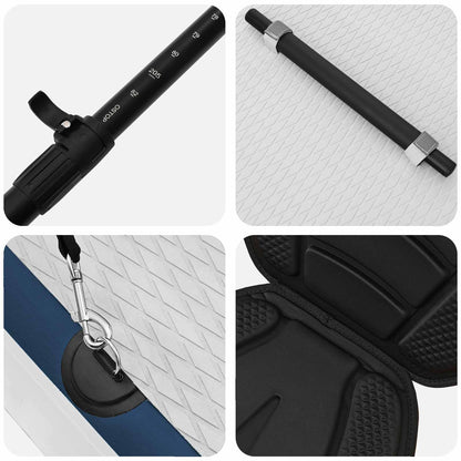 Sup Board Mit Sitz 2-In-1 Apex 335 X 76 X 15 Cm Blau Für