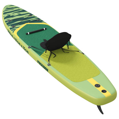 Sup Board Mit Sitz 2-In-1 Poseidon 366 X 81 X 15 Cm Grün Für