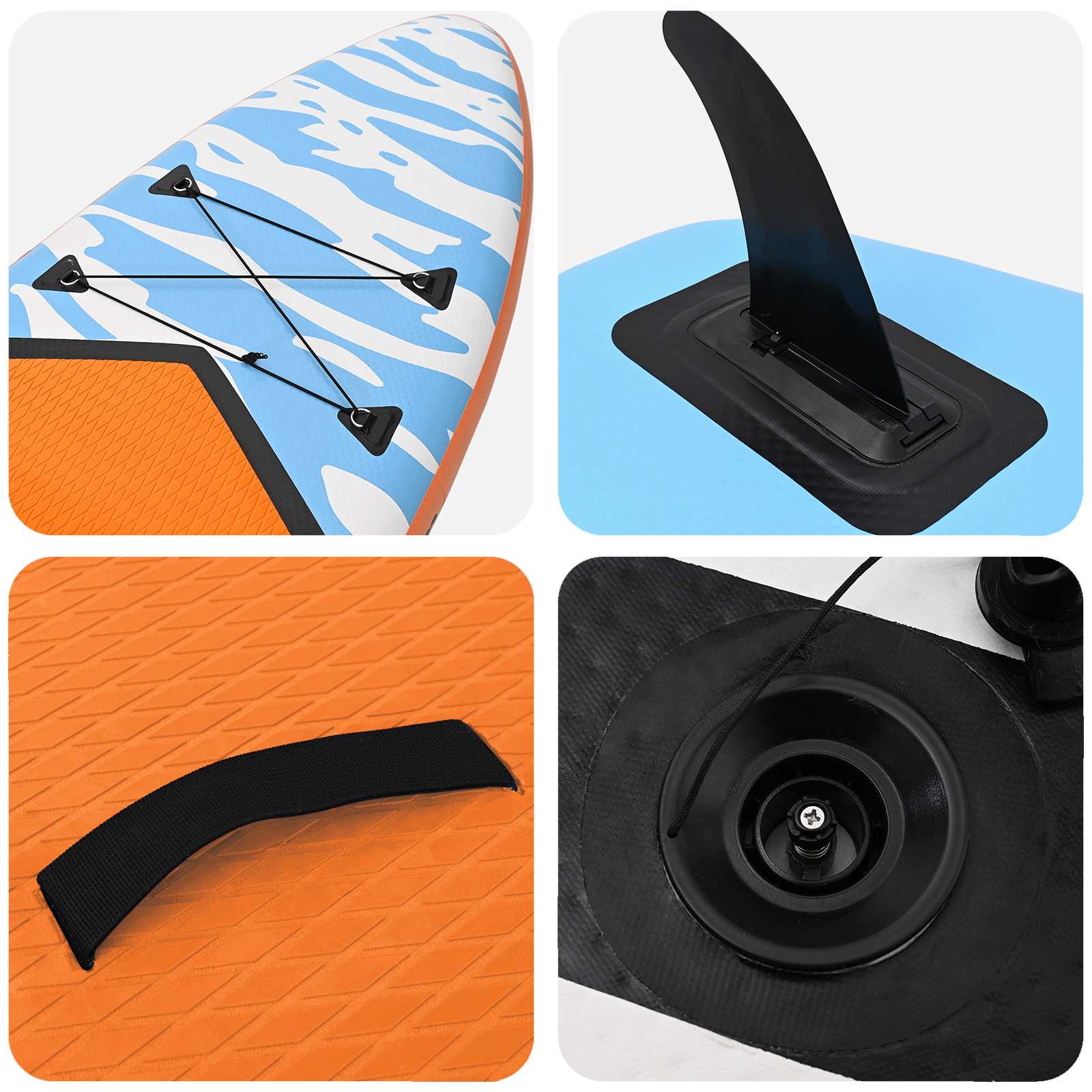 Sup Board Mit Sitz 2-In-1 Triton 366 X 81 X 15 Cm Blau Für