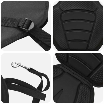 Paddel Board Sitz 52 X 31 X 45 Cm Lyocell Schwarz