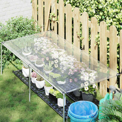 Plane Mit Ösen Transparent 7 X 4 M Polyethylen