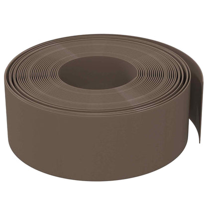 Gartenumrandung 25 M 20 Cm Pe Braun
