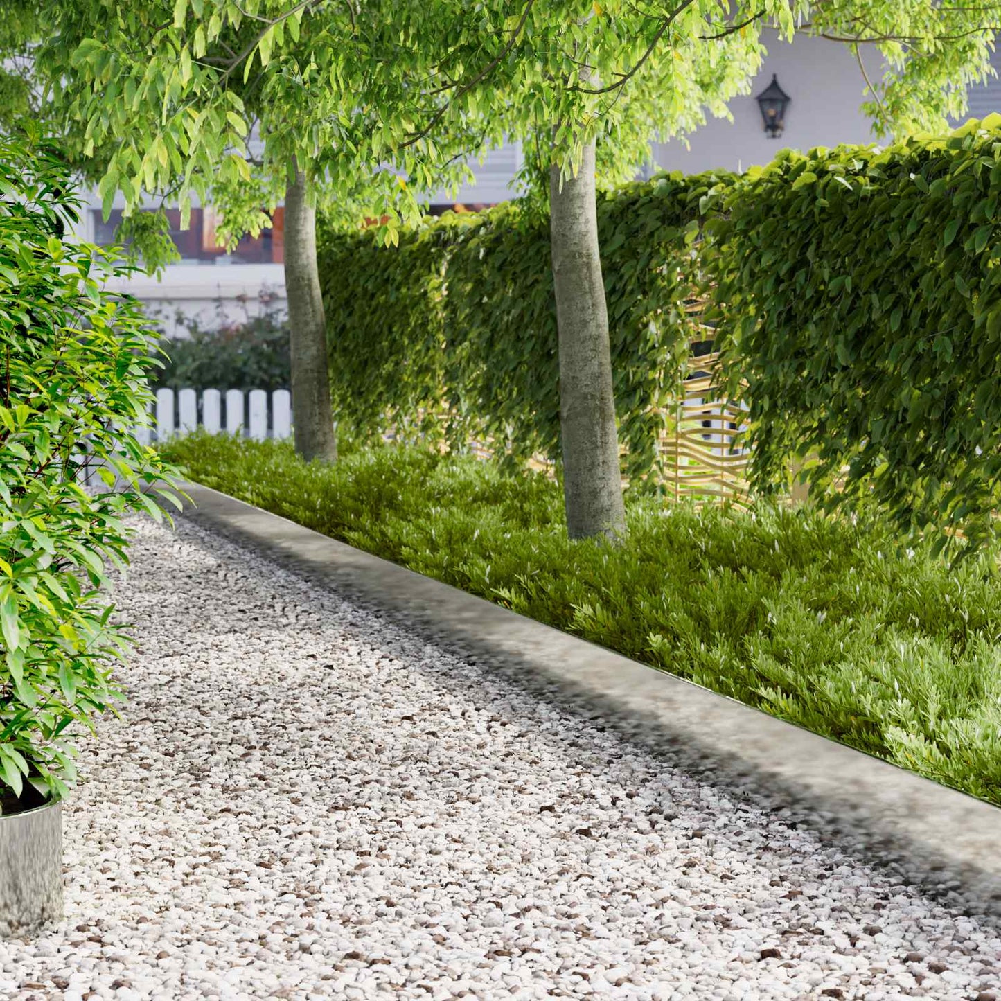 Raseneinfassung 20 Pcs 103 X Stahl Rostig