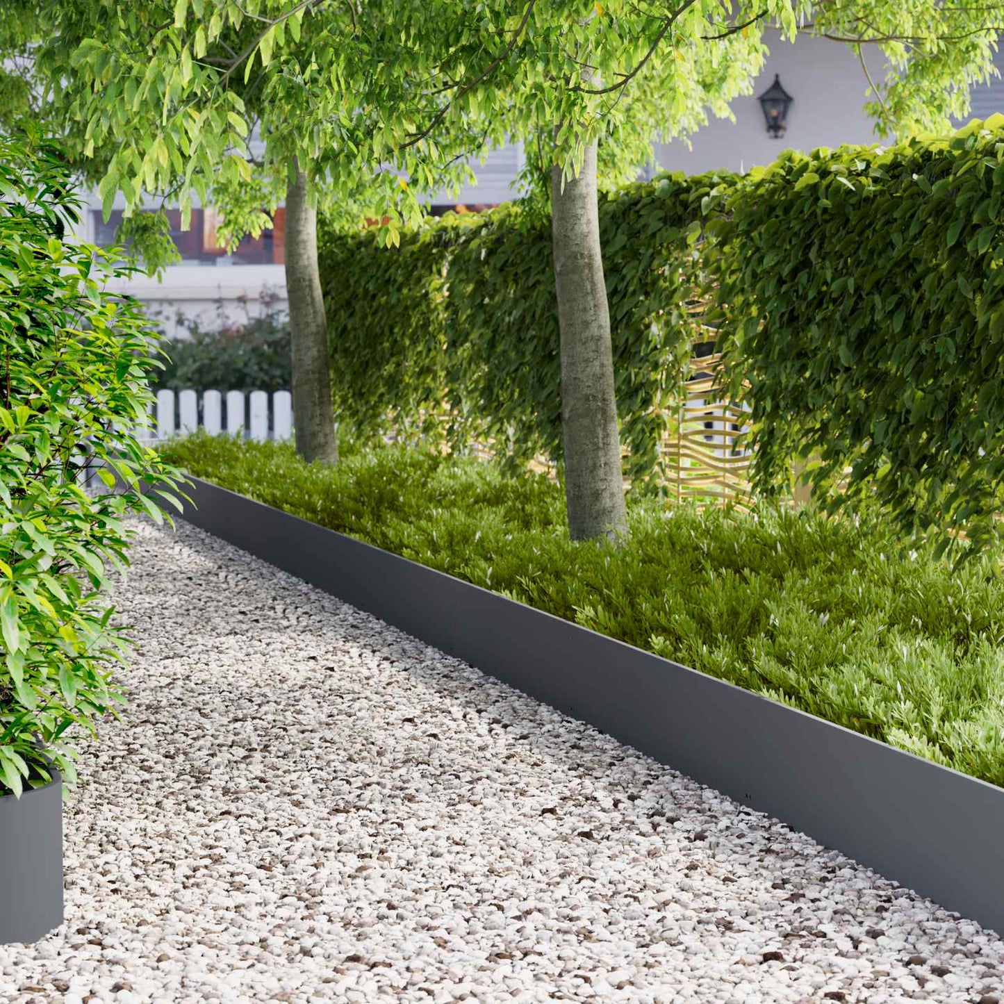 Raseneinfassung 20 Pcs 103 X Stahl Rostig