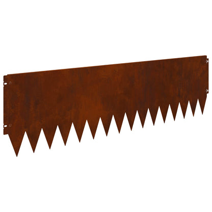 Raseneinfassung 20 Pcs 103 X Stahl Rostig