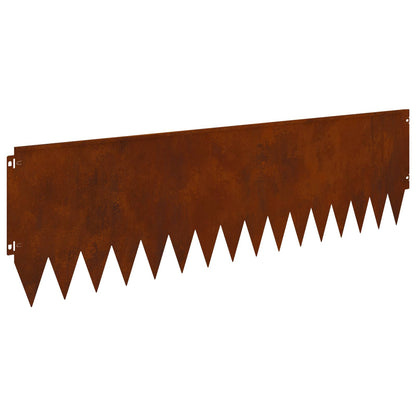Raseneinfassung 20 Pcs 103 X Stahl Rostig