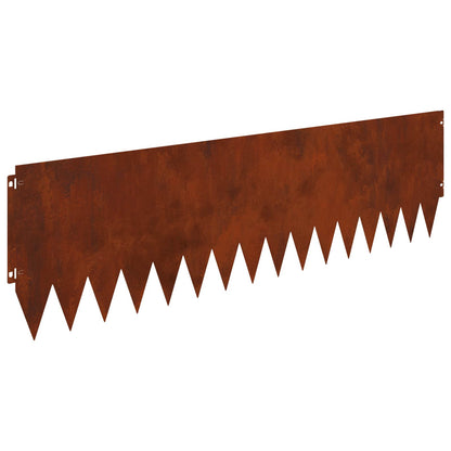 Raseneinfassung 20 Pcs 103 X Stahl Rostig