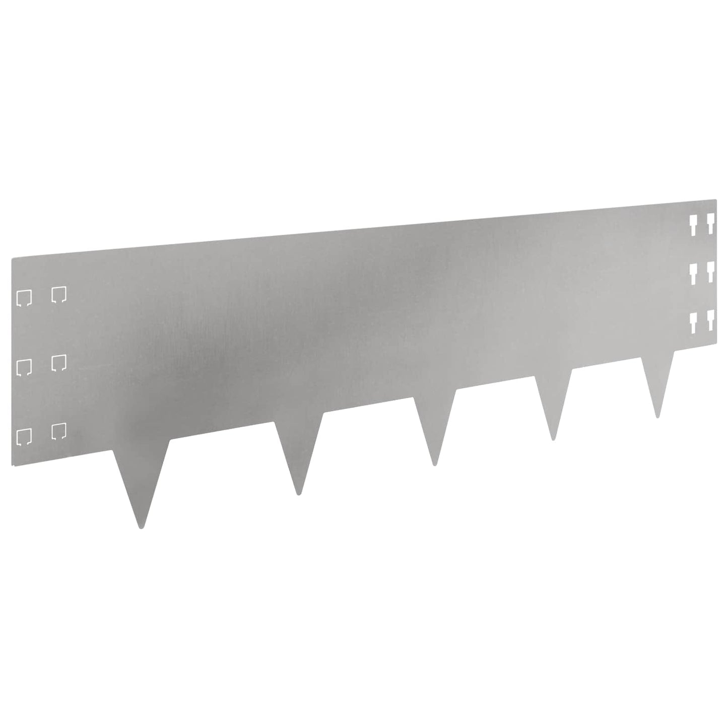 Raseneinfassung 20 Pcs 100 X Stahl Silber Edelstahl