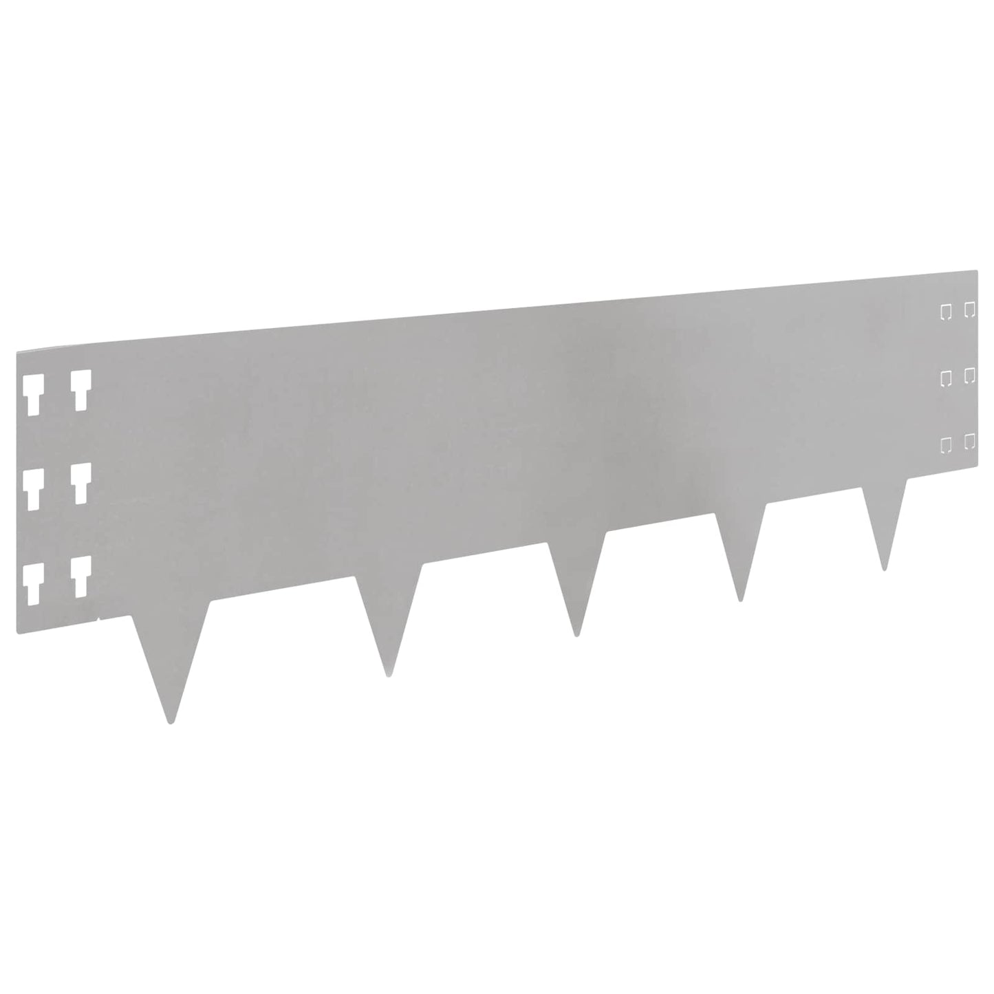 Raseneinfassung 20 Pcs 100 X Stahl Silber Edelstahl
