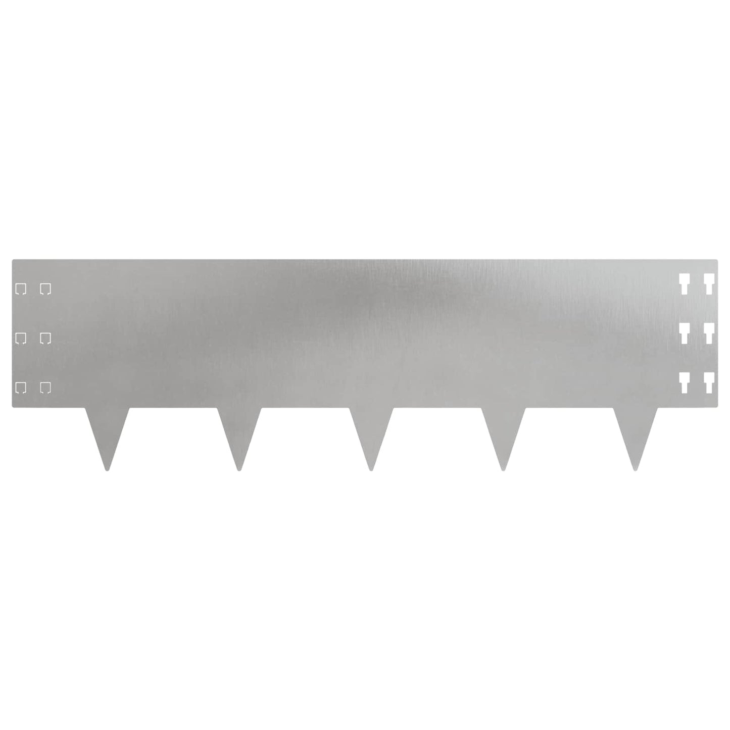 Raseneinfassung 20 Pcs 100 X Stahl Silber Edelstahl