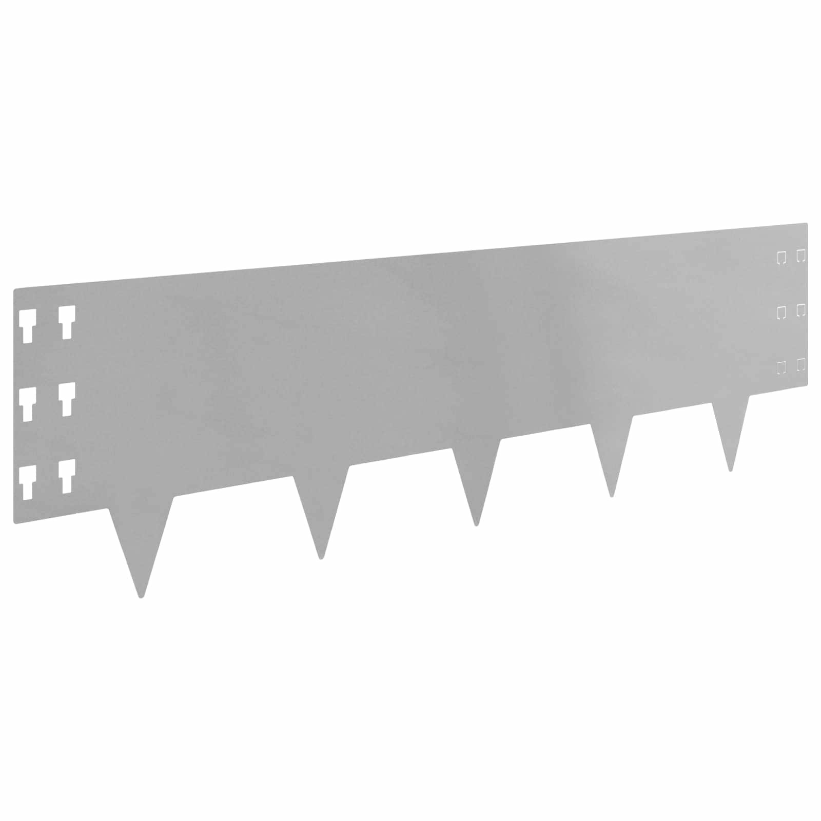Raseneinfassung 30 Pcs 100 X Stahl Silber Verzinkter Stahl