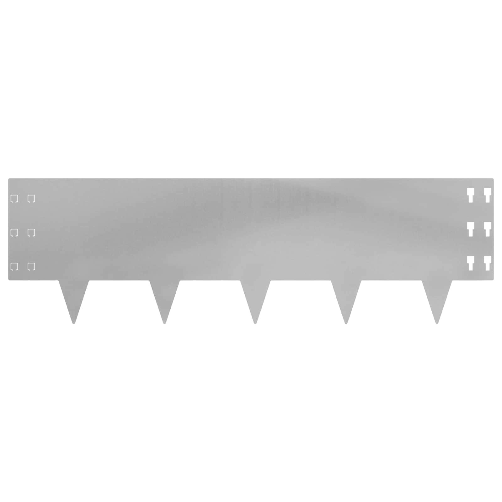 Raseneinfassung 30 Pcs 100 X Stahl Silber Verzinkter Stahl