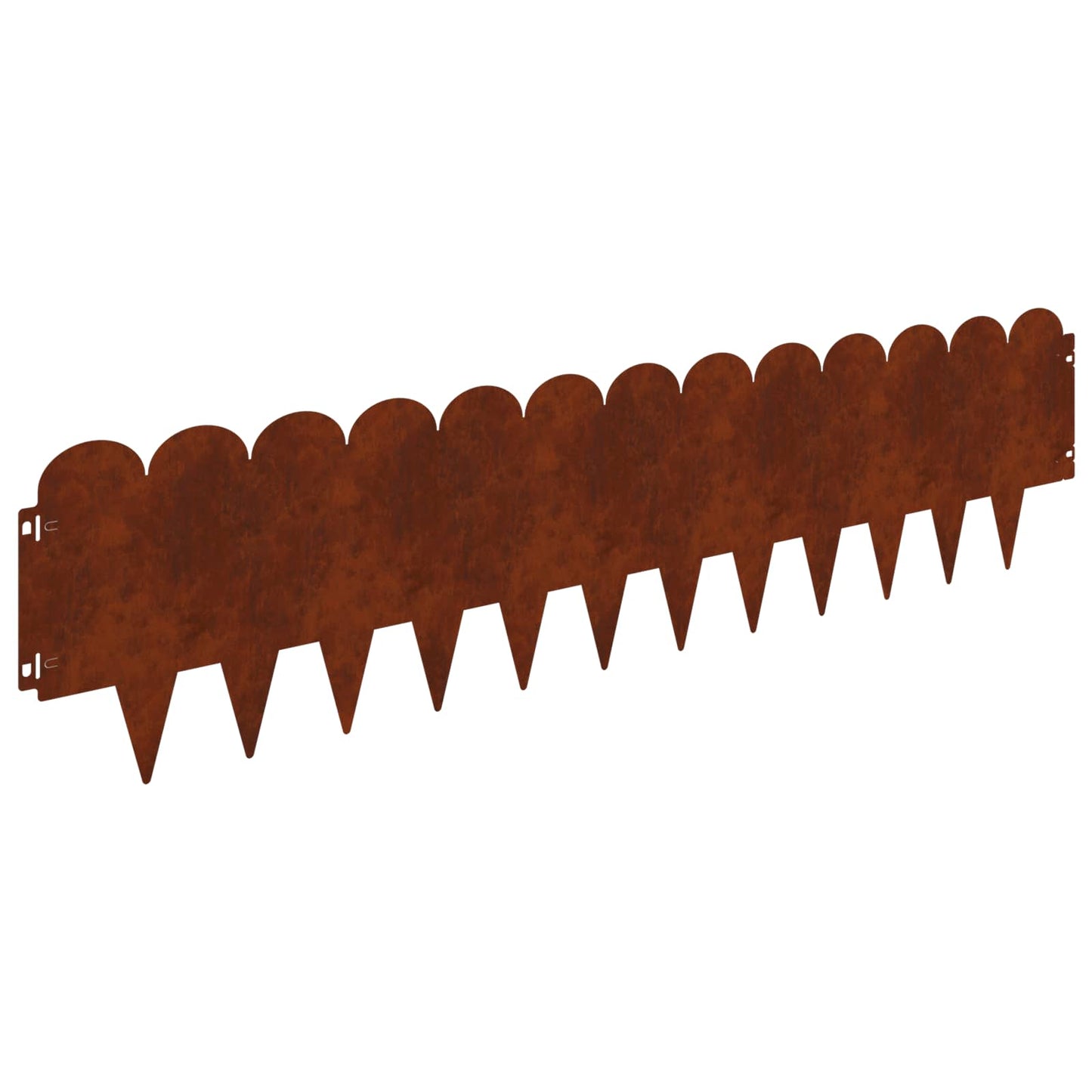 Raseneinfassung 30 Pcs 103 X Stahl Rostig