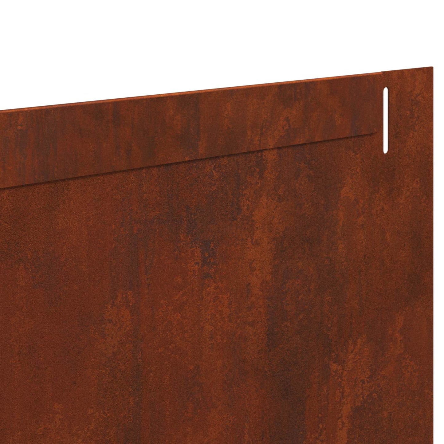 Raseneinfassung 20 Pcs 102 X 15 X 4 Cm Stahl Rostig