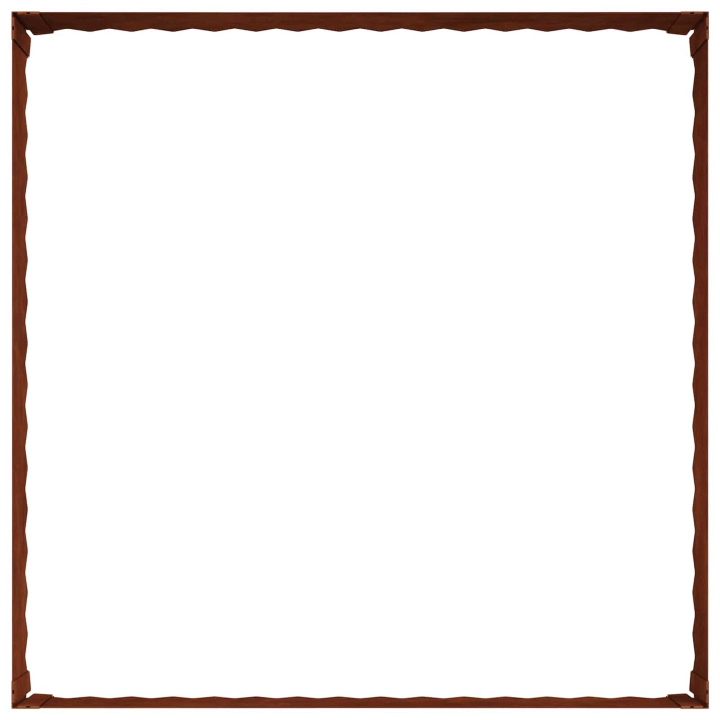 Raseneinfassung 4 Pcs Stahl Rostig