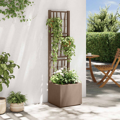 Gartenpflanzer Mit Gitter Pp