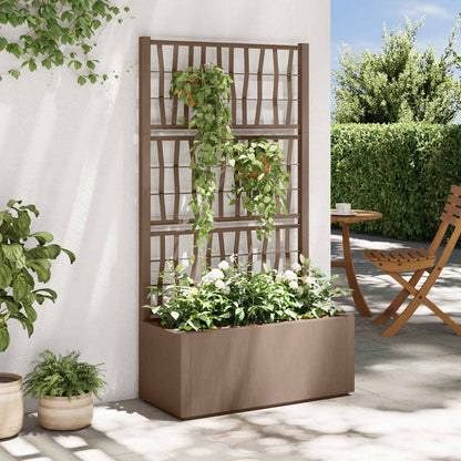 Gartenpflanzer Mit Gitter Pp