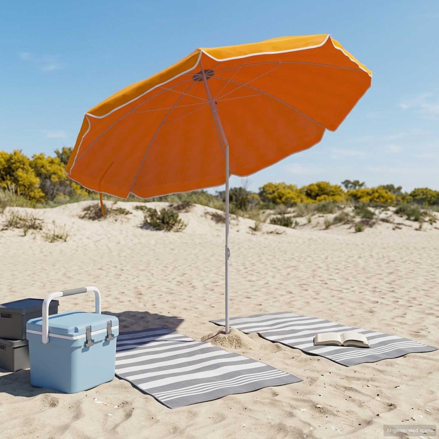 Garten-Sonnenschirm 160 Cm 170T Polyester