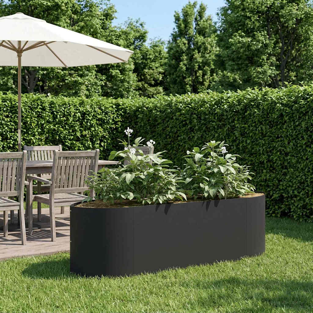 Hochbeet Im Garten 300 X 40 X 40 Cm Stahl