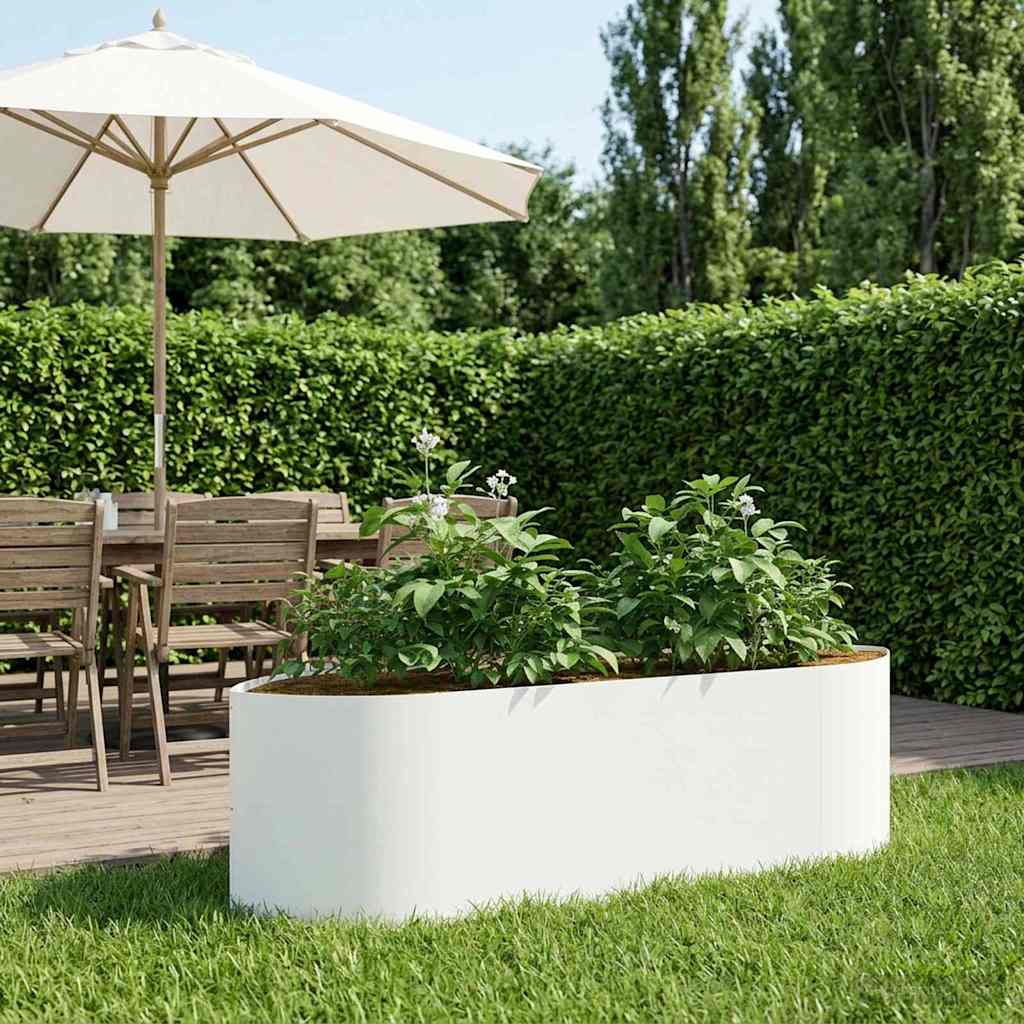Hochbeet Im Garten 300 X 40 X 40 Cm Stahl