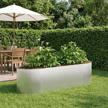Hochbeet Im Garten 300 X 40 X 40 Cm Stahl